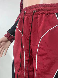 Conjunto de chándal de nailon para mujer, chaqueta con cremallera, ligero, impermeable, transpirable, cortavientos, chándal de entrenamiento, ropa deportiva, conjunto deportivo - Product Image 6