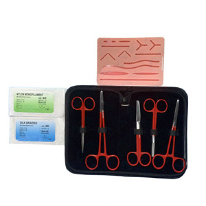 Kits de sutures chirurgicales médicales, kit de pratique de sutures de premier choix, kit de pratique de sutures en acier inoxydable, kit de pratique de la meilleure qualité - Product Image 1