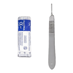 Ensemble d'instruments chirurgicaux en acier inoxydable avec ciseaux, pinces et sonde pour usage vétérinaire, sonde et pinces vétérinaires pour chevaux - Product Image 4