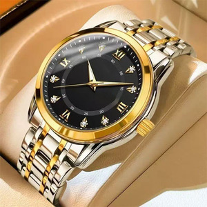 Montre mécanique automatique pour homme, de luxe, haut de gamme, avec bracelet en acier inoxydable, idéale pour les affaires, les banquets et les occasions décontractées - Product Image 4