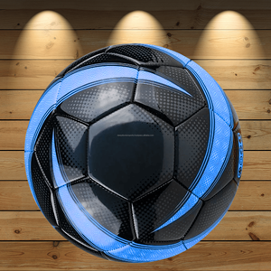 Formation professionnelle en gros ballon de football de haute qualité PU ISO 9001 certifié taille 5 cousu à la Machine Match extérieur Durable - Product Image 1