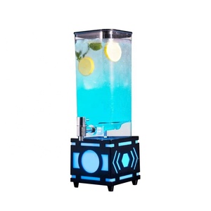 Dispensador <span class=keywords><strong>de</strong></span> Bebidas Frías Comercial, <span class=keywords><strong>de</strong></span> Plástico, <span class=keywords><strong>para</strong></span> Leche, Jugo, <span class=keywords><strong>Cerveza</strong></span>, con Luces LED <span class=keywords><strong>de</strong></span> Colores, <span class=keywords><strong>para</strong></span> KTV, Superventas - Product Image 1