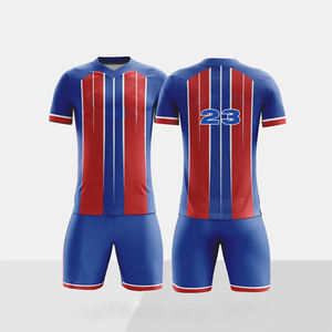 UNIFORME DE FÚTBOL TOTALMENTE PERSONALIZADO Camiseta de Fútbol Transpirable Personalizada de Alta Calidad para Clubes de Fútbol Profesional Tallas Grandes - Product Image 2