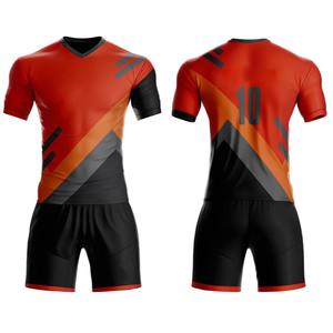 Maillots de football personnalisés sublimés professionnels pour hommes, uniformes, chemises de football respirantes - Product Image 3