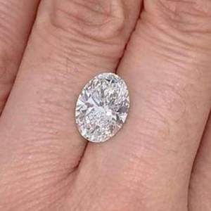 Diamante JC con Certificado IGI, Cultivado en Laboratorio, Corte Ovalado CVD, 4CT, Color EF, VVS2 VS1, Unisex, Joyería Fina Premium, Fabricación OEM ODM - Product Image 1