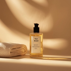 Aceite de Masaje Corporal 100% Puro y Orgánico, Certificado GMP, Aceite Hidratante y Nutritivo del Fabricante, Certificado MSDS, Manteca Corporal Personalizada - Product Image 2