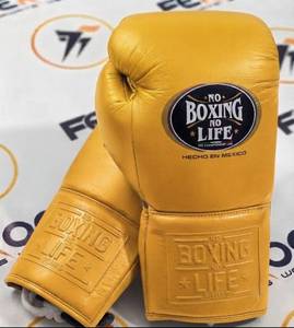 Guantes de Boxeo Profesionales Hechos a Mano con Cuero Genuino, Cierre con Cordones para Entrenamiento y Sparring, Diseñados para - Product Image 6