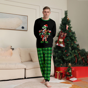 Conjunto de Pijama para Hombre, Dos Piezas, Ropa de Dormir Informal y Cómoda, Ropa para Estar en Casa, Proveedor Mayorista de Ropa Personalizada - Product Image 5