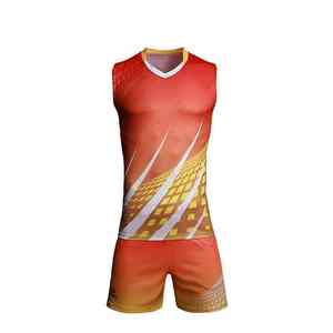 Technologie d'impression ultra-sèche de pointe pour garder le corps au frais sous pression lors des matchs de volley-ball en compétition. - Product Image 3