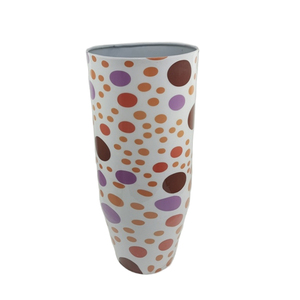Lot de 4 pots ronds élégants en émail, grande taille, écologiques, pour la décoration de la maison et du jardin – Vente Flash - Product Image 3