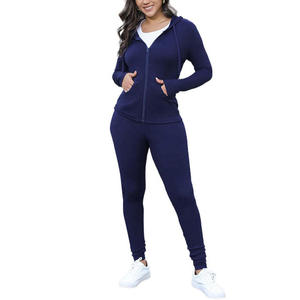 <b>Top</b> Enhancing Tracksuit For Women's Outdoor Wear Comfortable and heavyweight Breathable Full Zipper Women tracksuit - Product Image 1