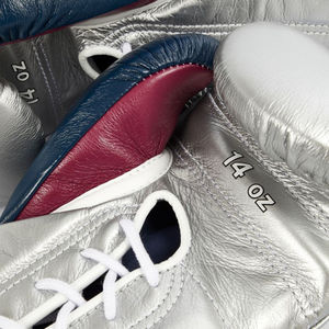 Gants de boxe de qualité supérieure, neufs, en cuir véritable, pour entraînement et sparring professionnels, fermeture à lacets, plusieurs tailles - Product Image 3