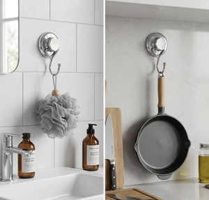 OEM/ODM Strong Vacuum Suction Cup Robe <b>Hook</b> Hanger Heavy Duty Wall Mounted <b>Towel</b> Coat <b>Hook</b> for Bathroom Kitchen Home - Product Image 2