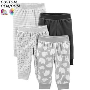 Pantalon large pour garçons, style coréen, décontracté et élégant, 100% coton tricoté, respirant, ODM - Product Image 4
