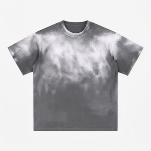 Heavyweight Men's Blank T-Shirt - High Quality OEM Custom, Oversized <b>White</b> <b>Tee</b> New Fashion - Product Image 3