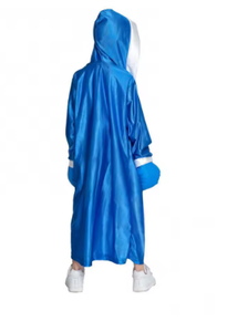 HAWK SPORTS INDUSTRIES HW-BR-001 Robe de boxe à capuche en satin, robe d'entraînement confortable, durable, respirante en polyester, MMA Muay Thai - Product Image 2
