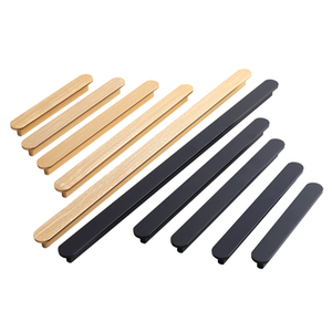 Bouton de meuble en bois massif, finition naturelle, rustique, décoratif, pour tiroir, armoire, placard, décoration de cuisine - Product Image 5