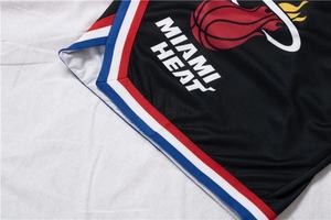 Shorts de sport pour hommes, style urbain, avec chiffres et lettres contrastées, en polyester respirant, pour le basketball et autres sports de balle - Product Image 5