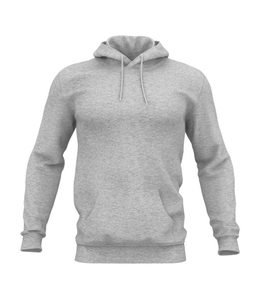 <b>Men</b> Regular Fit Hooded Sweatshirt Solid Color Cotton French Terry Casual Autumn Wear Pocket Design - Product Image 1