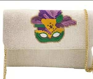 Pochette élégante en résine écologique faite à la main, sac à main unique de créateur peint à la main, cadeau de mariage pour femme - Product Image 4