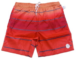 Shorts de bain pour hommes à cordon de serrage, 100% polyester, séchage rapide, impression de logo personnalisé, couleur changeante - Product Image 3