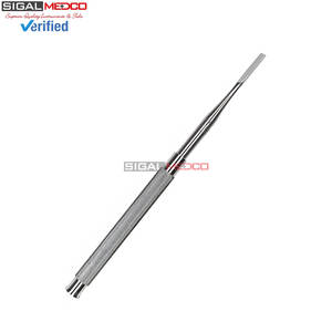 Cincel Óseo Gardner de Bisel Único, Hoja de 3 mm de Ancho, Instrumento Quirúrgico Ortopédico, Elaborado para Uso Dental, Quirúrgico y Veterinario, Reutilizable - Product Image 3