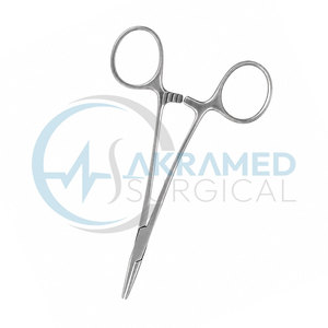 Pinces hémostatiques Halstead Mosquito 5 pouces droites en acier inoxydable CE ISO, instrument chirurgical médical - Product Image 6