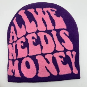 Gorro de Invierno Unisex Popular de Jacquard Estilo Hip Hop, Gorro de Punto Personalizado para Hombre y Mujer, Moderno, Cálido, con Letras, para Ciclismo, Esquí, Deportes al Aire Libre - Product Image 4