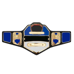Ceinture de champion personnalisable, titre de lutte premium, design drapeau américain, trophée sportif de haute qualité - Product Image 4