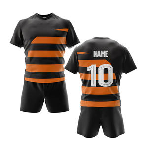 Uniformes de Rugby Personalizados con Sublimación, Conjuntos Transpirables de Tallas Grandes, Ropa Deportiva de Secado Rápido que Absorbe la Humedad - Product Image 3