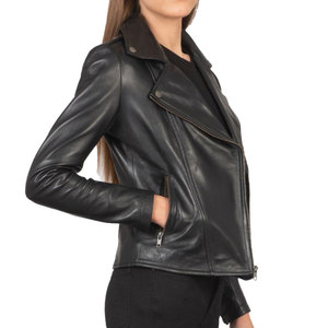 Blouson en cuir style simple 2025 – Nouvelle collection de blousons bombardiers en cuir de haute qualité, vente directe usine du Pakistan - Product Image 3