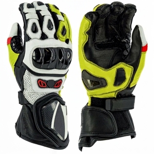Guantes de Motocicleta de Cuero al por Mayor, Transpirables, con Pantalla Táctil, Antideslizantes, Protección Completa para los Dedos, para Deportes de Invierno - Product Image 4