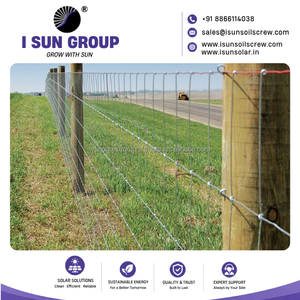 Grillage de clôture agricole galvanisé robuste à nœuds fixes pour le bétail, les moutons, les chèvres et les chevaux - Product Image 4