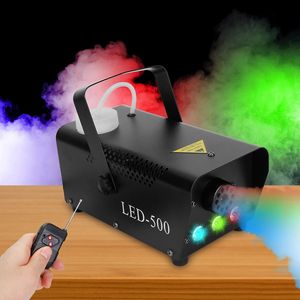 Macchina del Fumo RGB LED 400W con Telecomando, Effetto Nebbia per DJ, Matrimoni, Feste e Club, Riscaldamento Rapido, Alimentazione a Batteria - Product Image 6