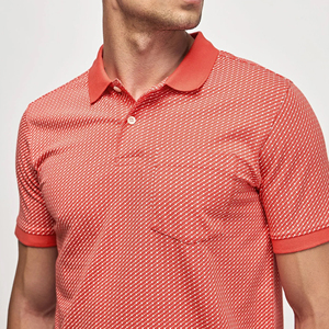Polo pour hommes en promotion – Personnalisable avec logo, coupe décontractée, tissu jersey respirant, design tendance - Product Image 6