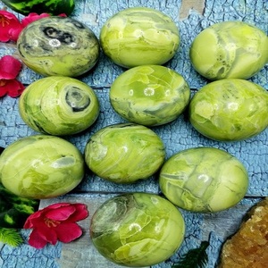 Haute qualité naturel Serpentine Sunstone boule sculpté à la main cristal pierre précieuse pour la décoration de la maison en gros haut poli sphère - Product Image 3