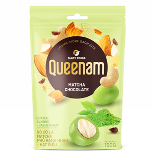 Chocolate Dragee Certificado HALAL para Snacks y Dulces OEM/ODM, Nueces de Almendra y Anacardo Recubiertas de Matcha de Calidad Premium 150G, Proveedor de Exportación - Product Image 1