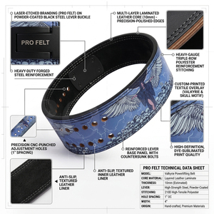 Custom Design Pattern Printed Lever Weight Lifting <b>Belt</b> Premium Leather Powerlifting Gym Strength Training Back Support <b>Belt</b> - Product Image 2