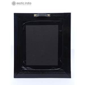 9 Inches Superfine Brass <b>Wall</b> Hanging Ardhanarishvara Statue with Nandi and Lion <b>Framed</b> <b>Wall</b> Decor Made In India - Product Image 3