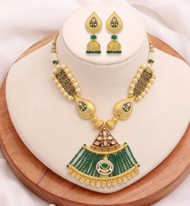 ชุดสร้อยคอ RAY FINE ORNATES วินเทจ ประดับทับทิมสีชมพู CZ ได้รับการรับรองจาก IGI ชุบทองคำขาว 22K คุณภาพ AAA เหมาะสำหรับเจ้าสาวในงานแต่งงาน - Product Image 1