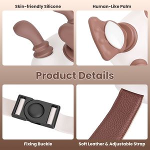 Massaggiatore per Tessuti Profondi Senza Fili con Cinturino Regolabile per Collo, Spalle e Schiena - 3 Intensità e 2 Livelli di Calore per Viaggi e Ufficio - Product Image 5