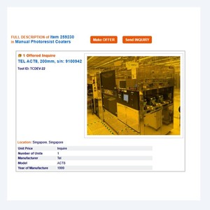 TEL ACT8 Single COT/DEV - Product Image 3