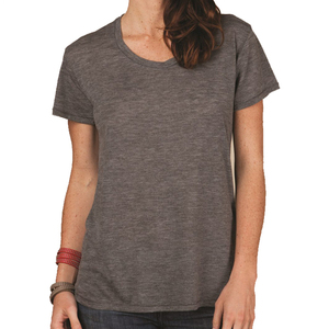 Camisetas Personalizadas Transpirables con Cuello Redondo para Mujer, Estilo Urbano, Etiqueta OEM, Impresión de Logotipo Privado, Camisetas Lisas al por Mayor - Product Image 4
