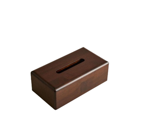 Porta Servilletas Decorativo para Cocina en Color Marrón Oscuro, Caja de Madera Artesanal para Guardar Servilletas, Caja Artesanal de Primera Calidad - Product Image 6