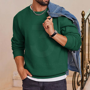 Sudadera Clásica para Hombre, Cuello Redondo, 100% Algodón, Cómoda, Manga Larga, Forro Polar, Transpirable, Ecológica, para Otoño e Invierno - Product Image 2