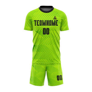Tenues de football en stock 100% polyester imprimées, respirantes, séchage rapide, unisexe adulte, service OEM, fabriqué au Pakistan, meilleure qualité - Product Image 4