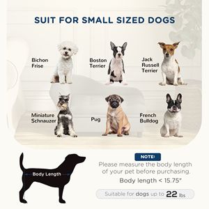 Gray Small Dog Pet <b>Sofa</b> <b>Bed</b> with <b>Storage</b> for Small Canine Comfort - Product Image 3