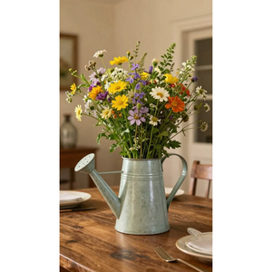 Wholesale Modern Style Metal Flower Vase Vintage Farmhouse Jug Flower <b>Pots</b> for Table Centerpiece and Home Garden Decor - Product Image 5