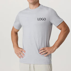 Collection d'été pour hommes avec logo personnalisable pour les acheteurs en gros, col rond, coupe décontractée pour l'été, avec service OEM - Product Image 1