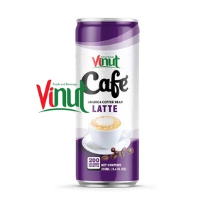 กาแฟอาราบิก้า เมล็ดกาแฟ คาปูชิโน่ เครื่องดื่ม กระป๋องอะลูมิเนียม 250 มล. VINUT สำหรับขายส่ง ผู้นำเข้า ผู้จัดจำหน่าย - Product Image 6